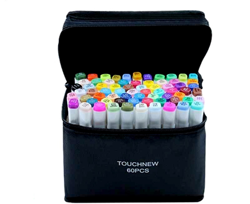 Sketch-маркеры «Touchnew» 60 цветов. Набор для анимации и дизайна -ART-market