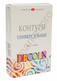 Контур универсальный Decola, бирюзовый 18 мл