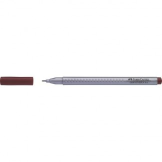 Ручка капілярна Faber-Castell Grip Finepen 0,4 мм коричневий