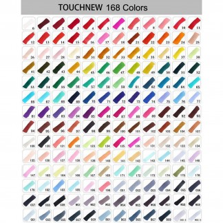Маркери «Touchnew» вся кольорова палітра (Поштучно)