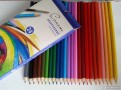 Карандаши цветные акварельные «Сонет», 24 цвета