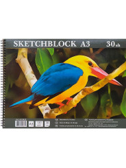 Альбом для малювання Ofort A3 30 аркушів, 120 г/м