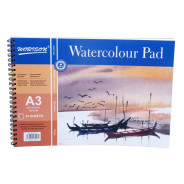 Альбом для акварелі Worison Watercolor Pad формат А3 на спіралі 24 аркуші 
