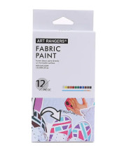 Набір фарб для розпису тканини Art Rangers Fabric Paint 12 кольорів по 15 мл.