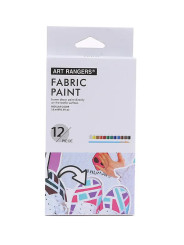 Набір фарб для розпису тканини Art Rangers Fabric Paint 12 кольорів по 15 мл.