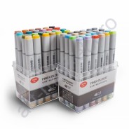 Спиртовые маркеры «FINECOLOUR» 48 цветов