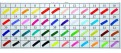Набор  двусторонних маркеров для скетчинга STA 48 цветов 