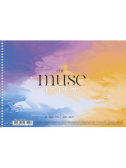Альбом для змішаних технік MUSE Mix Technique А4/20 листів, 240г/м2, на спіралі