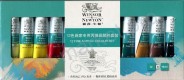 Профессиональный набор акриловых красок Winsor & Newton (12 цветов)