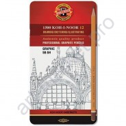 Набор графитных карандашей Koh-I-Noor 1500 Graphic