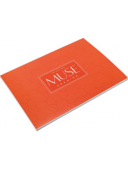 Альбом для малювання Muse А5/20 аркушів, 150g/m2, горизонтальне склеювання