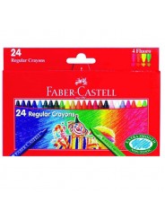 Олівці кольорові Faber Castell 24 кольори, воскові