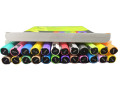Акриловые маркеры Ulebbe для рисования на разных поверхностях 24 цвета