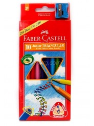 Faber Castell Олівці кольорові Junior 10 кольорів