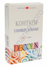 Контур универсальный Decola, бирюзовый 18 мл