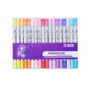 Набір двосторонніх маркерів STA Aquarelle Brush 36 кольорів