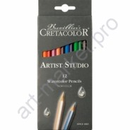 Набор акварельных карандашей Artist Studio, 12шт