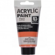 Акриловая краска "ACRYLIC" 75 МЛ цвет «BURNT SIENNA»