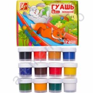 Гуашь "Луч" Мини 12 цветов