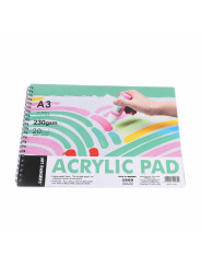 Альбом для акрилового живопису Art Rangers формат A3, 230 г/м², 20 аркушів 