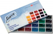 Акварельные краски Ладога 24 цвета