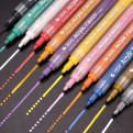 Набор акриловых маркеров STA для рисования на разных поверхностях 24 цвета (2 mm)