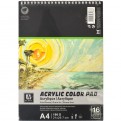 "Acrylic Color Pad" 16 листов Источник: http://kanctovary-odesa.com.ua/p/240371551-albom-dlya-akvareli-acrylic-color-pad-16-listov-190g-m/
