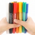 Набор акриловых маркеров STA  для рисования на разных поверхностях  12 цветов