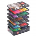 Набор цветных карандашей для рисования  YOVER  в металлической коробке 180 цветов 