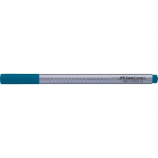 Ручка капілярна Faber-Castell Grip Finepen 0,4 мм бірюзова