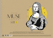 Альбом для ескізів на спіралі MUSE А4 100 г/м2 50 аркушів