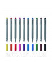 Ручка капілярна Faber-Castell Grip Finepen 0,4 мм синя