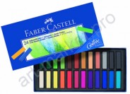 Пастель художественная мягкая Faber Castell 24 цвета "Goldfaber"