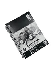 Альбом для ескізів Art Nation Sketch Pad скетчбук формату А5 на спіралі 160г/м2