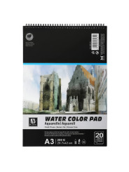 Альбом для акварели Art Nation Water Color Pad  формат А3 на спирали  200г/м2 