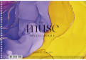 Альбом для смешанных техник MUSE Mix Technique  А4/20 листов, 240г/м2, на спирали