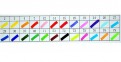 Набор  двусторонних маркеров для скетчинга STA 24 цвета