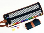 Пенал-органайзер на 48 карандашей из холста полиэстера (СANVAS)