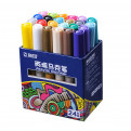Набір акрилових маркерів STA для малювання на різних поверхнях 24 кольори (2 мм)