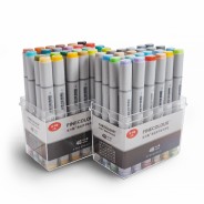 Спиртовые маркеры «FINECOLOUR» 48 цветов