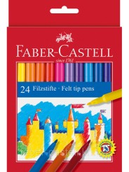 Фломастери Faber-Castell Feltip 24 кольори