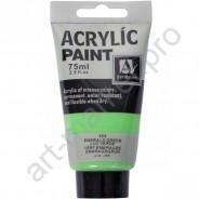 Акриловая краска "ACRYLIC" 75 МЛ цвет «EMERALD GREEN»