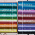 Премиум-набор карандашей KALOUR Metallic 72+2 цвета с эффектом Металлик