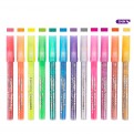 Набор маркеров с флуоресцентной перламутровой краской  ( 12 цветов)