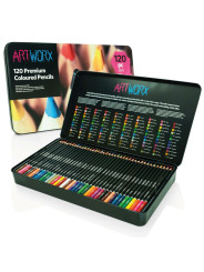 Набор цветных карандашей ART Worx 120 с грифелем на масляной основе