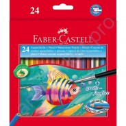 Набор акварельных карандашей Faber-Castell 24 цвета