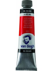 Краска масло Van Gogh цвет 393 Красный средний