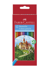 Олівці кольорові Faber Castell Замок 12 кольорів