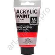 Акриловая краска "ACRYLIC" 75 МЛ цвет «SCARLET»