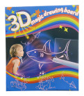 Магическая флуоресцентная 3D доска для рисования TENWIN  32*24 см